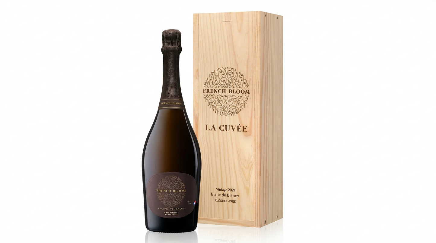 French Bloom – La Cuvée Vintage 2023 – Blanc de Blancs (Sans Alcool) - Champagne - Cuvéria