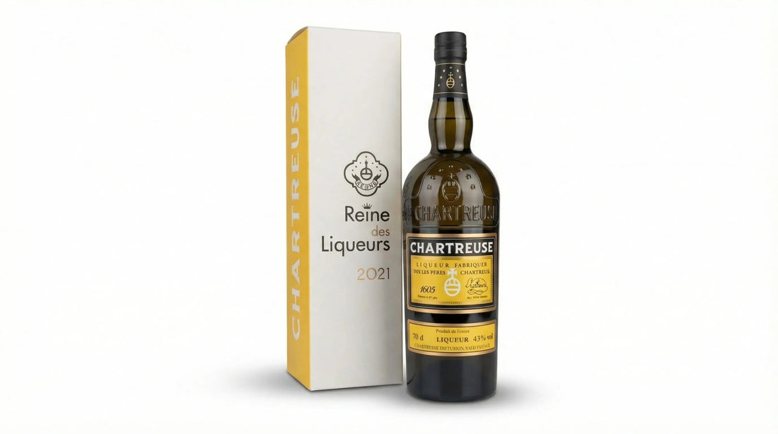 Chartreuse Reine des liqueurs avec sa boite