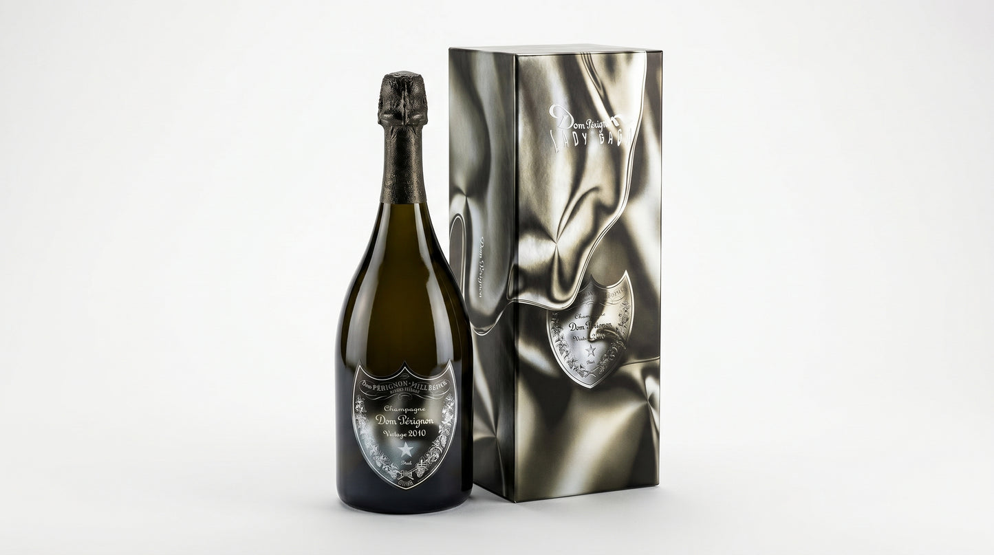 Dom Pérignon Vintage 2010 × Lady Gaga – Édition Limitée Brut Cuvéria