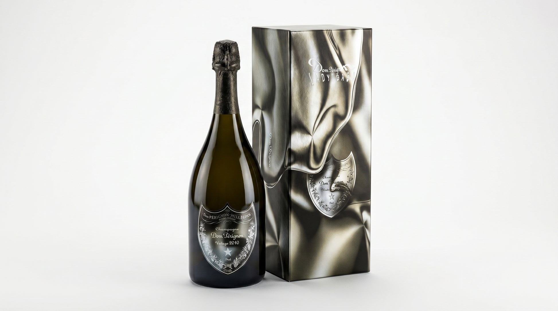 Dom Pérignon Vintage 2010 × Lady Gaga – Édition Limitée Brut Cuvéria