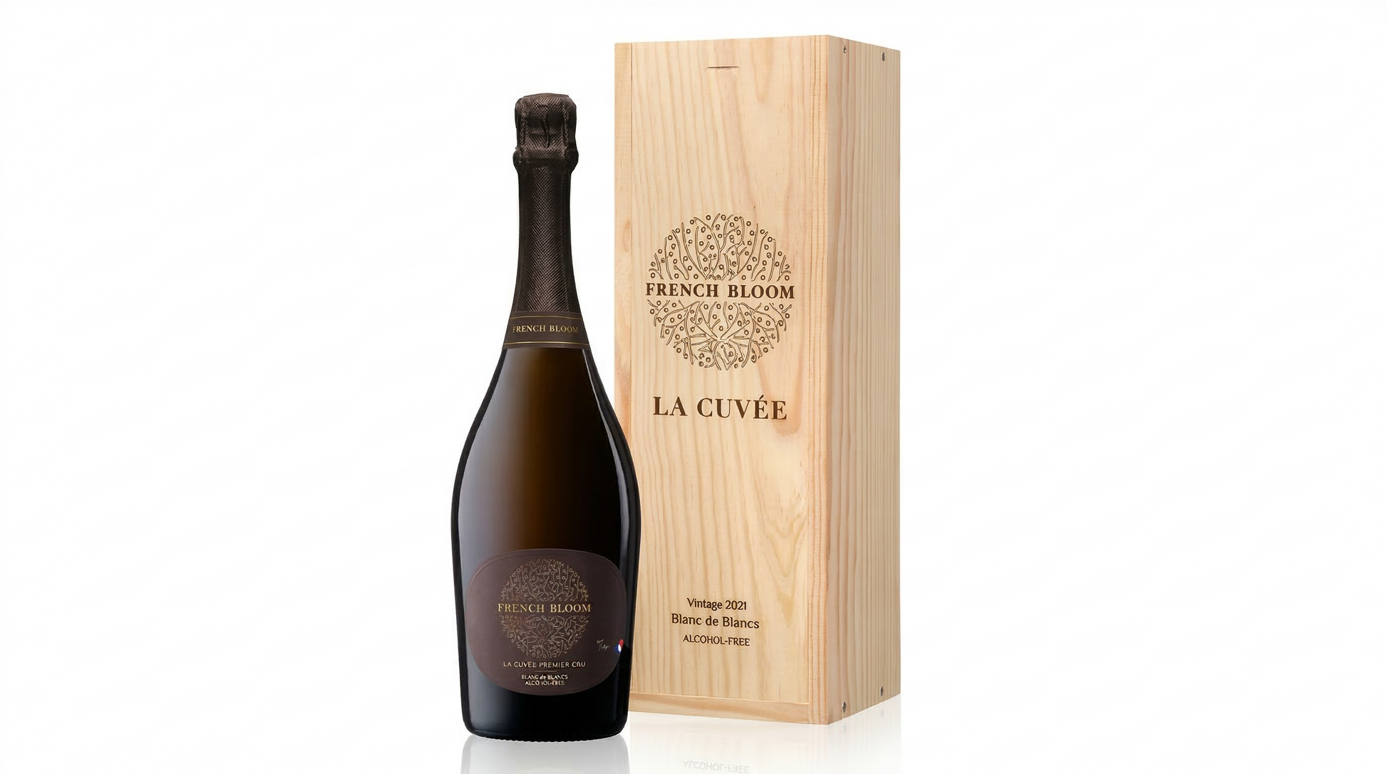 French Bloom – La Cuvée Vintage 2023 – Blanc de Blancs (Sans Alcool) - Champagne - Cuvéria
