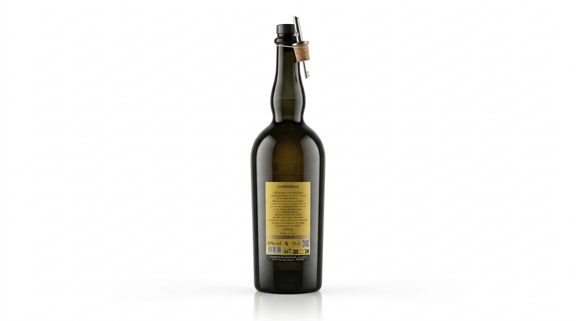 Jeroboam de Chartreuse Jaune - Des moines chartreux - Cuvéria