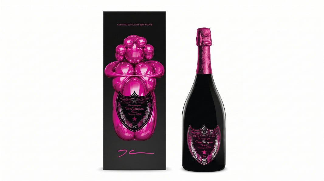 Dom Pérignon Rosé Vintage 2003 × Jeff Koons - Édition Limitée Cuvéria